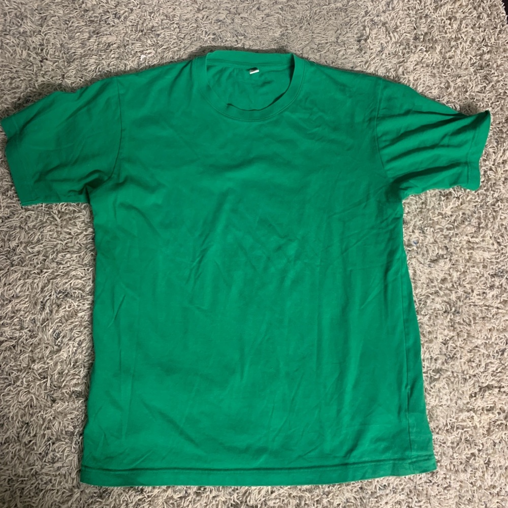 Uniqlo Green Shirt